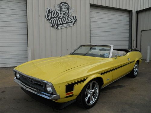 1972 ford mustang convertible 302 v8 auto offered by gas monkey garage