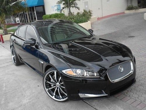 2012 jaguar xf base 4-door 5.0l portfolio with warranty !!!