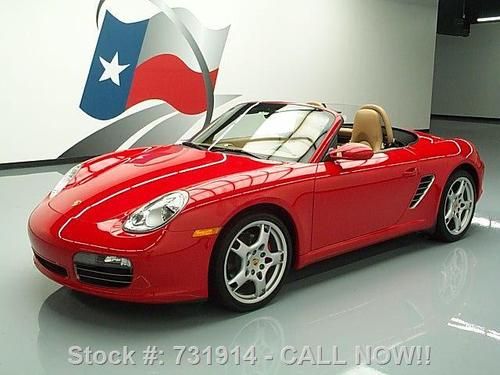 2006 porsche boxster s roadster tiptronic 19's only 19k texas direct auto