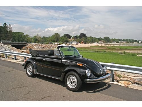 1979 volkswagen beetle convertible &#034;only 19,600 miles!!! time capsule!!!&#034;
