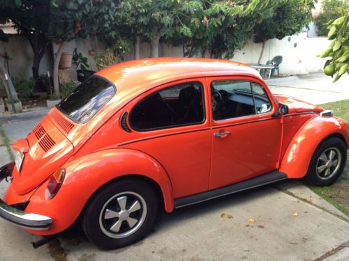 73&#039; super beetle with newly rebuilt 1835 motor, single owner, rust free, garaged