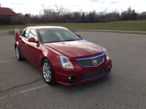 2009 cadillac cts-4 high feature fully loaded awd with cts-v fascia