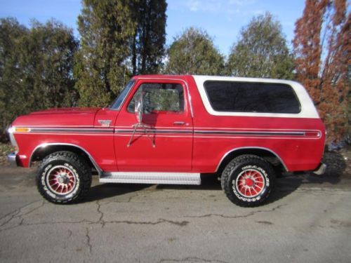 Rare 1978 ford bronco ranger xlt --  94544 well maintained miles