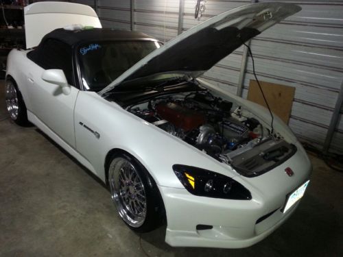 2003 honda s2000 supercharged, ccw wheels new paint excellent condition