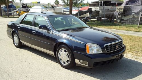 2004 cadillac deville , low miles , rare biarritz package , moonroof , florida