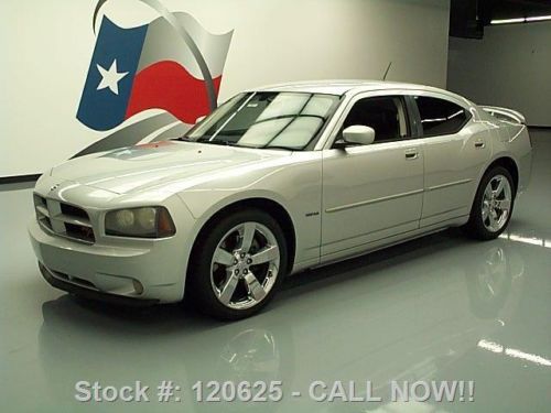 2008 dodge charger r/t hemi heated leather spoiler 20&#039;s texas direct auto