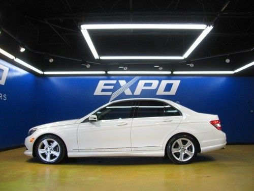 Mercedes-benz c300 sport 7 speed automatic moonroof ipod low miles