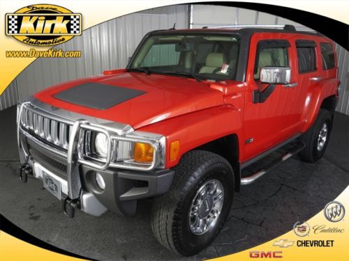 4x4 hummer h3 alpha automatic truck v8 local trade leather sunroof full power