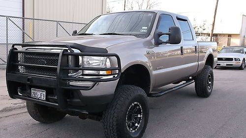 2004 f250 sd auto diesel 4x4 lifted crew cab short bed new egr cooler