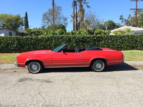 1971 mercury couger convertible runs and drives great a must see to appreciate
