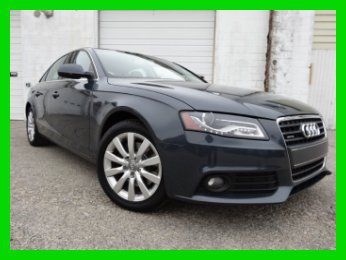 Audi 10 a4 luxury 6-speed cd sunroof turbo express traction sirius