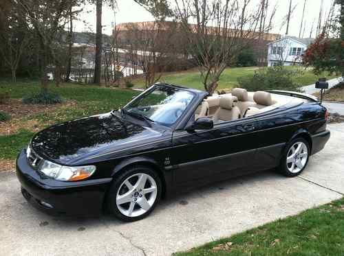 2003 saab 9-3 se sport package convertible *low miles*like new*southern saab!