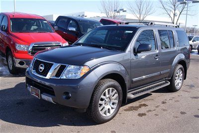 2012 pathfinder le 4x4, navigation, bose, sunroof, rear camera, tow, 7862 miles