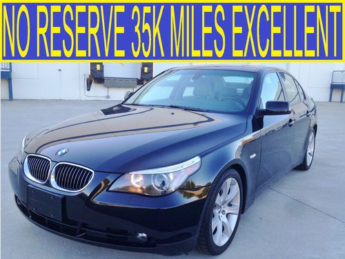 No reserve 35k miles sport package mint condition certified 05 06 540i 535i m5