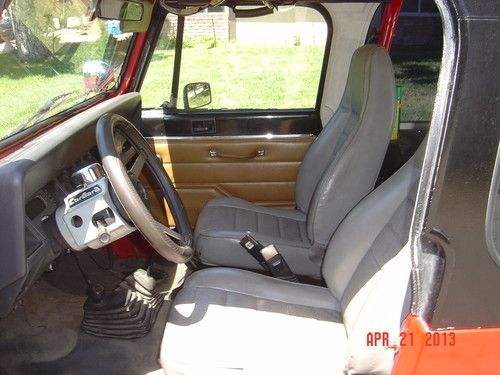 Jeep wrangler yj 1992 2.5 liter 5 speed manual transmission