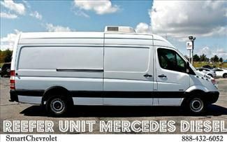 Used mercedes benz sprinter turbo diesel reefer box truck cargo van we finance
