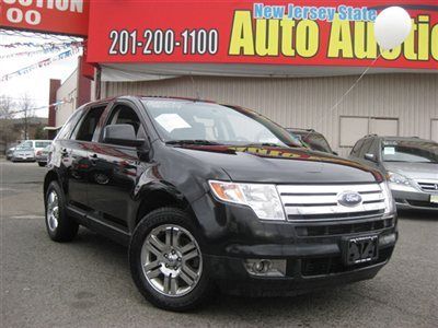 07 edge sel+ awd leather sunroof carfax certified 1-owner w/service records