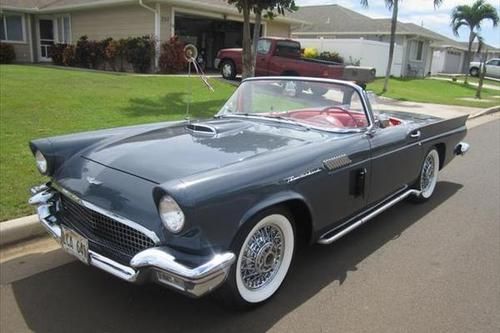 Classic ford thunderbird convertible 8 cylinder auto 110k miles