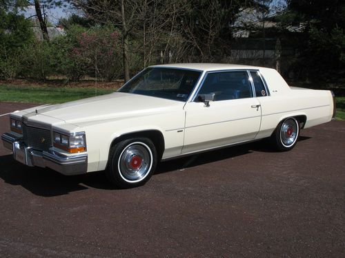 1981 cadillac coupe deville rare 1 option special ordered beautiful no reserve!!