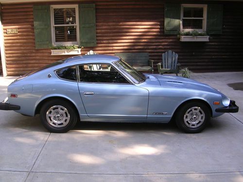1977 datsun 280z, 45,454 original miles, 5 speed blue with black interior