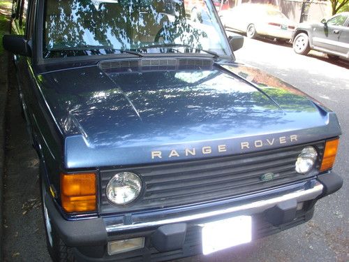 95 range rover lwb one of 5655 sold in the us... last of the classic box body