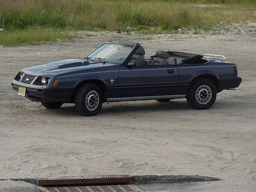 1984 ford mustang lx convertible 2-door 3.8l