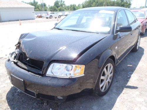 2004 audi a6 s-line 2.7t turbo automatic black 2.7 t original owner used parts