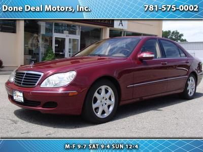 2003 mercedes s500 4matic with 75000 all original miles mint condition inside