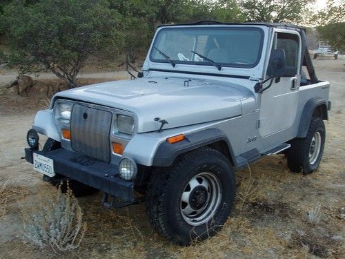 1987 wrangler - ohv, 6-cyl engine with second identicle parts car.