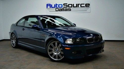 2005 bmw m3, smg, low mile, clean carfax! we finance!