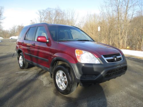 2003 honda cr-v 4wd one owner no accidents sunroof alloys gas save no reserve