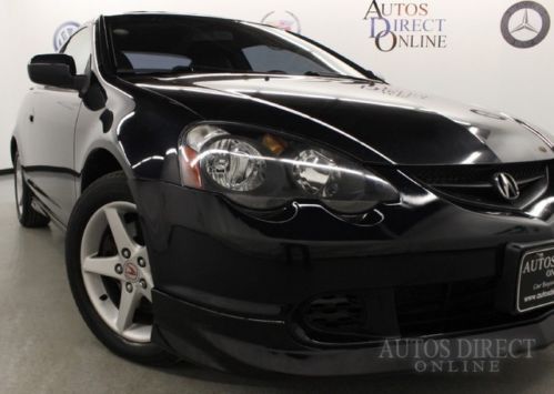 We finance 02 rsx type s 6-speed clean carfax cd changer leather seats sunroof