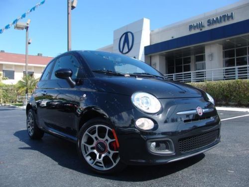 2012 fiat 500 500 sport  one owner clean car fax