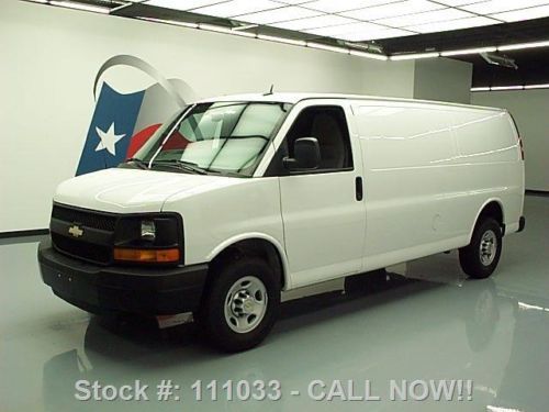 2014 chevy express 2500 extended cargo 4.8l v8 only 16k texas direct auto