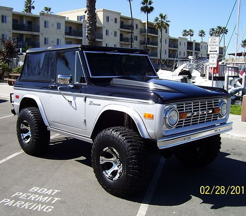 1974 ford bronco (ranger package) restored early classic bronco