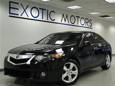 2009 acura tsx!! blk/blk 6-speed nav rear-cam heated-sts moonroof 6-cd 1-owner!!