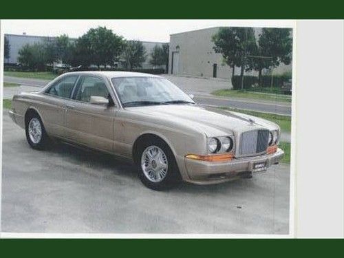1996 bentley turbo r continental turbo r automatic 2-door coupe