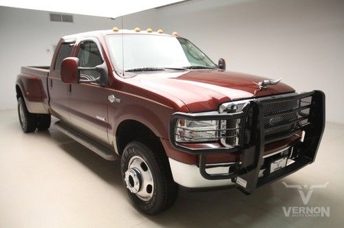 2006 drw king ranch crew 4x4 fx4 leather trailer hitch we finance 68k miles