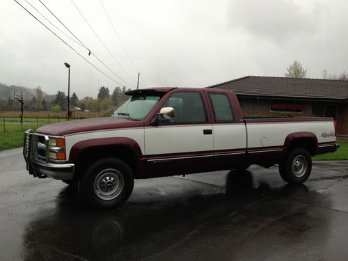 1994 chevrolet silverado 2500 hd 4x4 ext cab 8ft bed only **39,546** orig miles