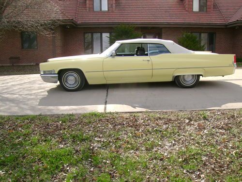 1969 cadillac deville convertible- great condition