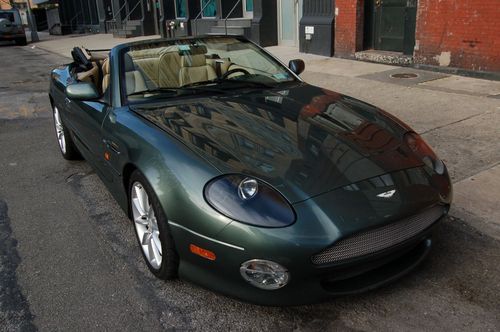 Aston martin db7 volante, one owner, classic aston color, v12 power *stunning*