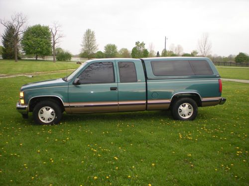 1997 chevrolet silverado 1500 extended cab pick-up truck