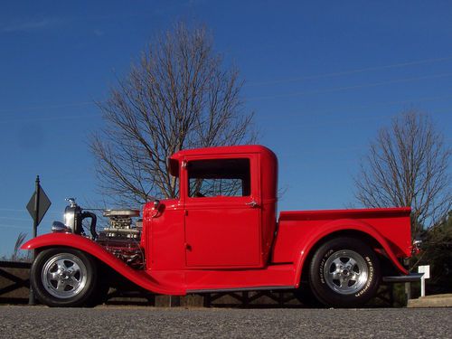 1930 ford model a pick up hot rod high quality recent build show 'n go beauty!!!