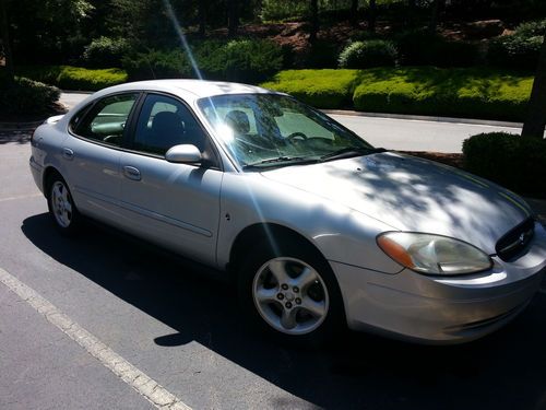2001 ford taurus ses silver