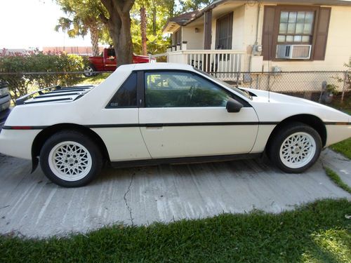 1984 fiero 3.8 series i supercharged, automatic transmission