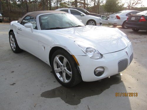 2007 pontiac solstice convertible only 10k miles wrecked damaged salvage wreck