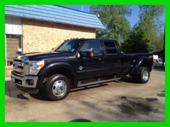 2011 ford lariat dually crew cab diesel 6.7l v8 32v automatic 4wd 4x4 loaded