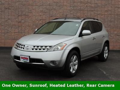 We finance!! leather sunroof awd one owner!!! silver 4x4 4wd moonroof