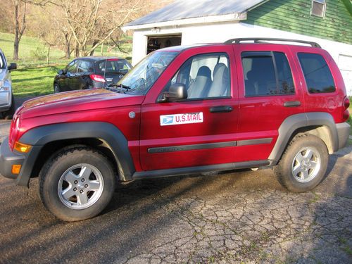 2007 right hand drive jeep liberty sport sport utility 4-door 3.7l