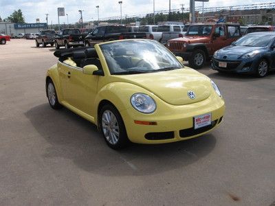 Like new 8,730 miles vw convertible one owner!